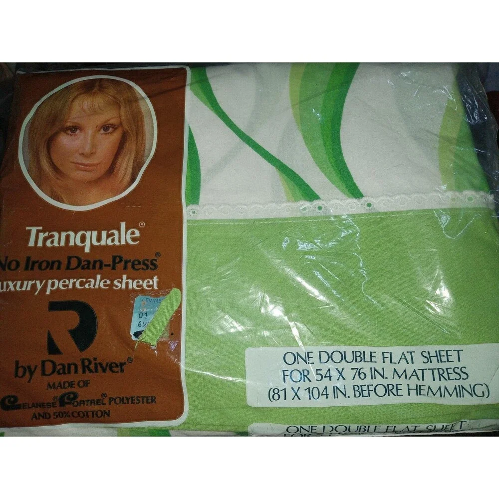 Tranquale Dand River Double Flat Sheet